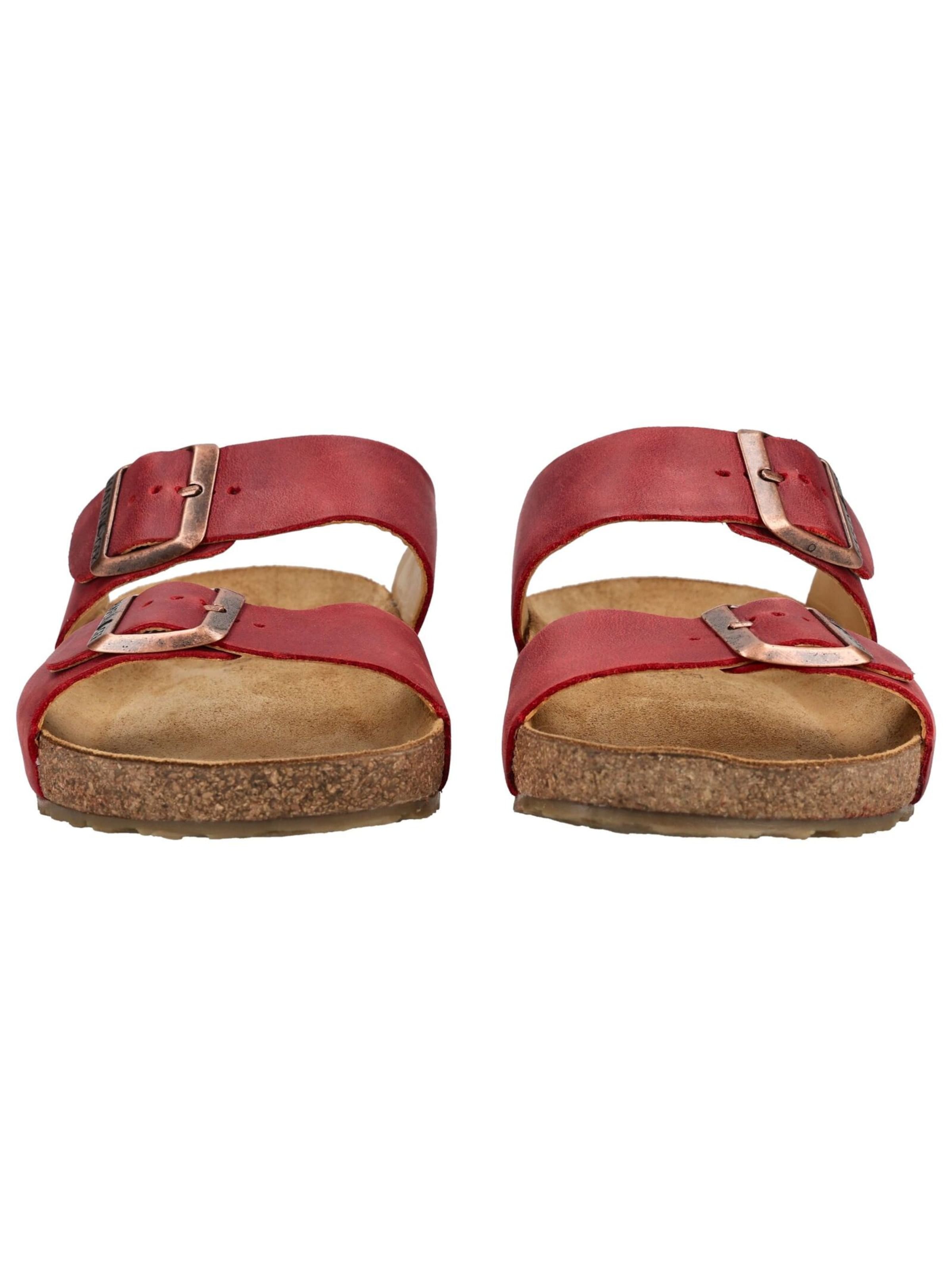 HAFLINGER Pantolette in Rot