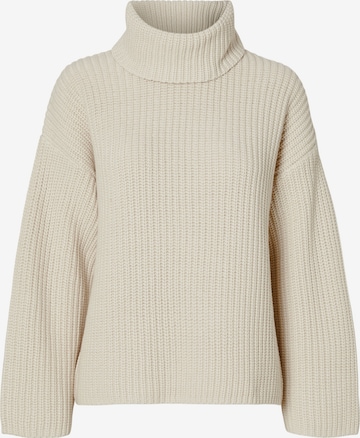 SELECTED Sweater 'Sefika' in Beige: front
