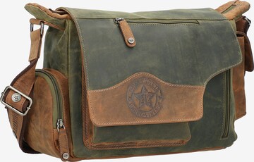 Billy the kid Crossbody Bag 'Hunter' in Green