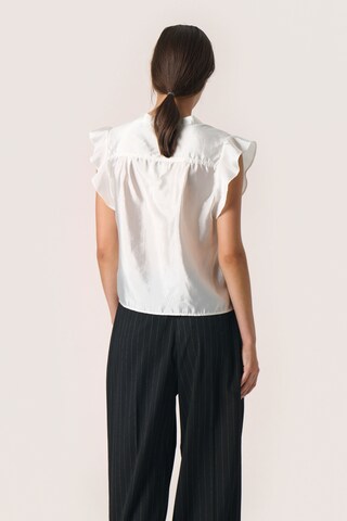 SOAKED IN LUXURY Bluse in Weiß