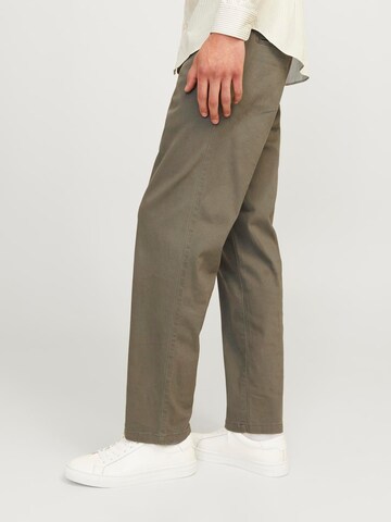 JACK & JONES Regular Chino trousers 'JPSTKane JJDave' in Green