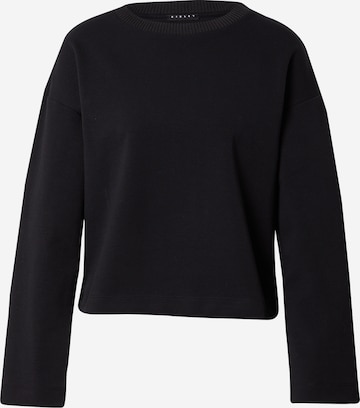 Sisley Sweatshirt in Black: front