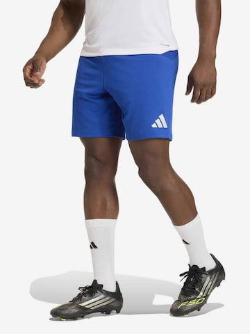 mėlyna ADIDAS PERFORMANCE Standartinis Sportinės kelnės 'Ent26': priekis