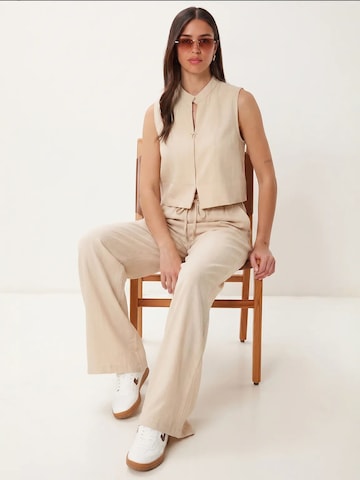 Pantalons de tailleur Happiness İstanbul en beige
