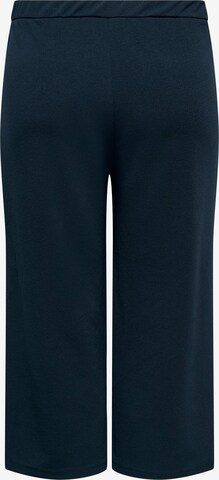 ONLY Carmakoma Loose fit Pleat-front trousers 'Betty' in Blue