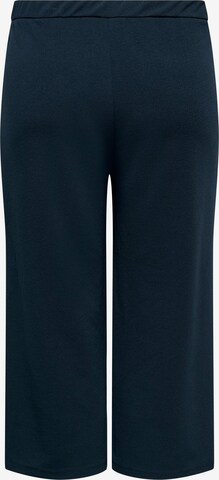 ONLY Carmakoma Loose fit Pleat-Front Pants 'Betty' in Blue