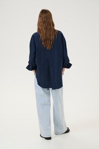My Essential Wardrobe Bluse 'SunnaMW' i blå
