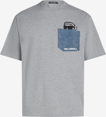 Maglietta di Karl Lagerfeld in grigio: frontale