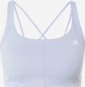 purpurinė ADIDAS SPORTSWEAR Sportinė liemenėlė 'Coreflow Medium-Support': priekis