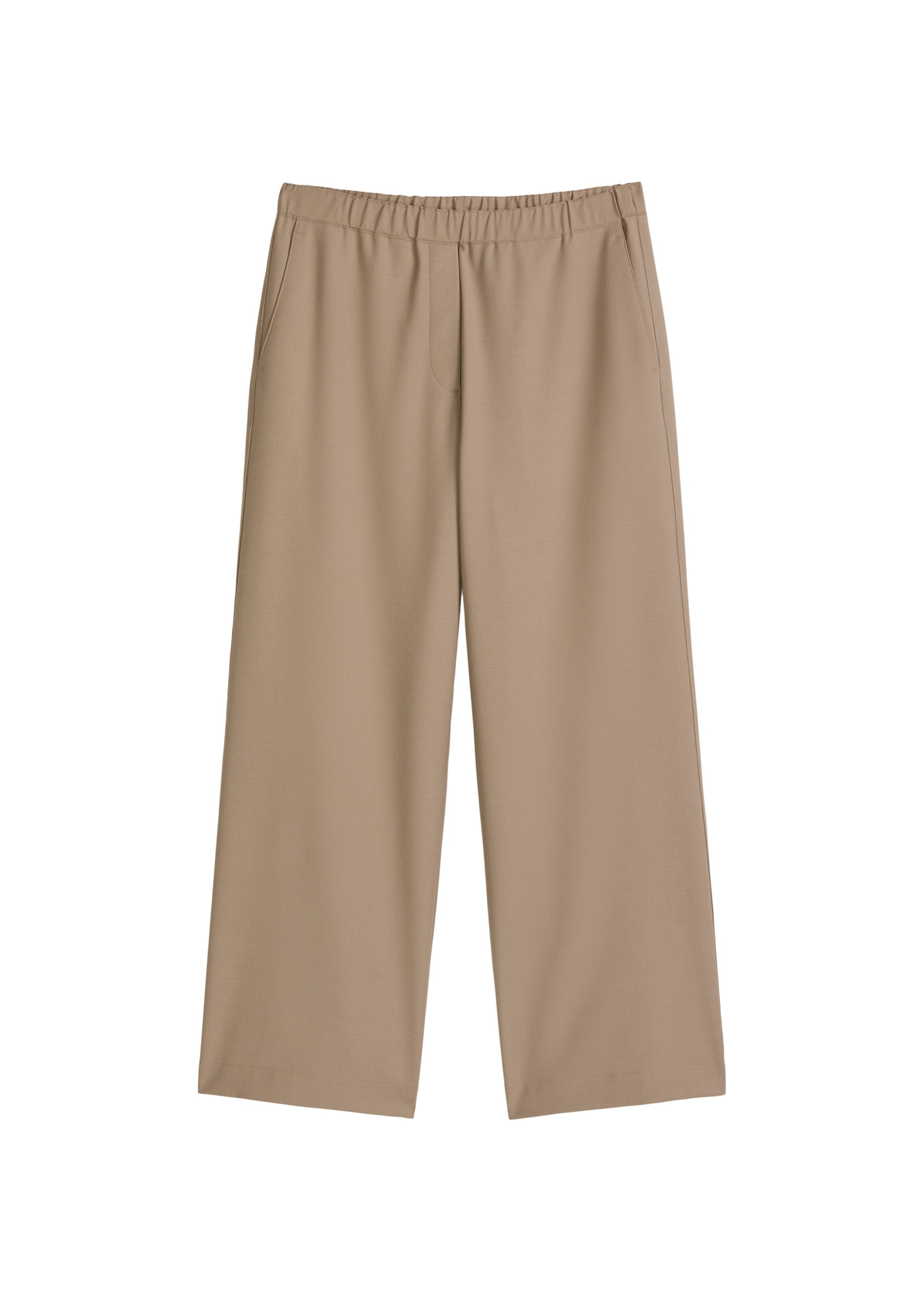 Marc O'Polo Regular Broek in Bruin: voorkant