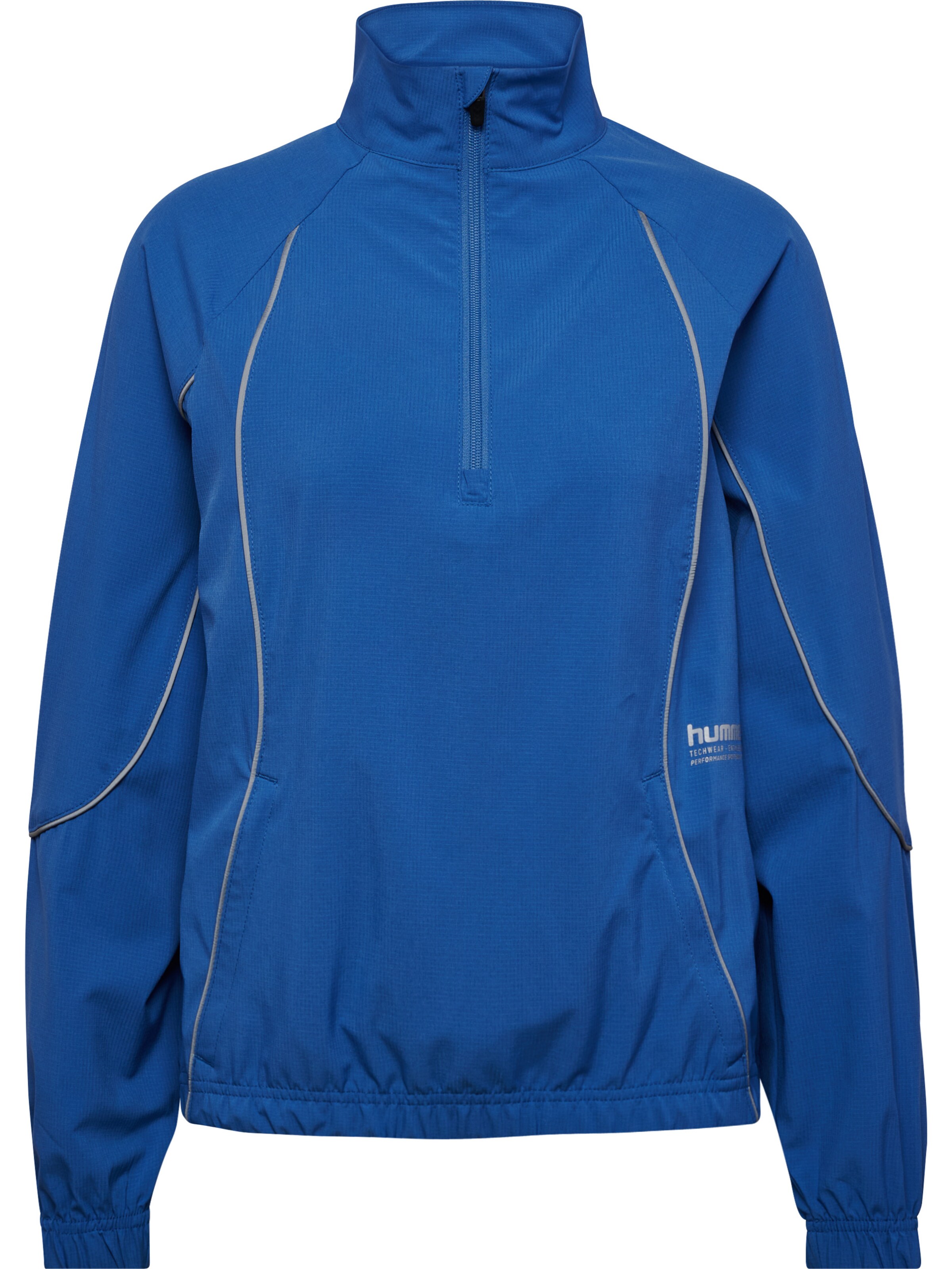 Hummel Sportjas 'Pulse' in Blauw: voorkant