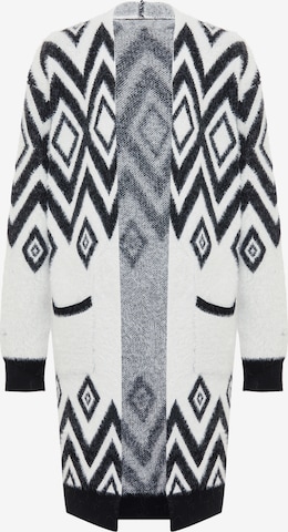 ebeeza Kardigan w kolorze czarny: przód