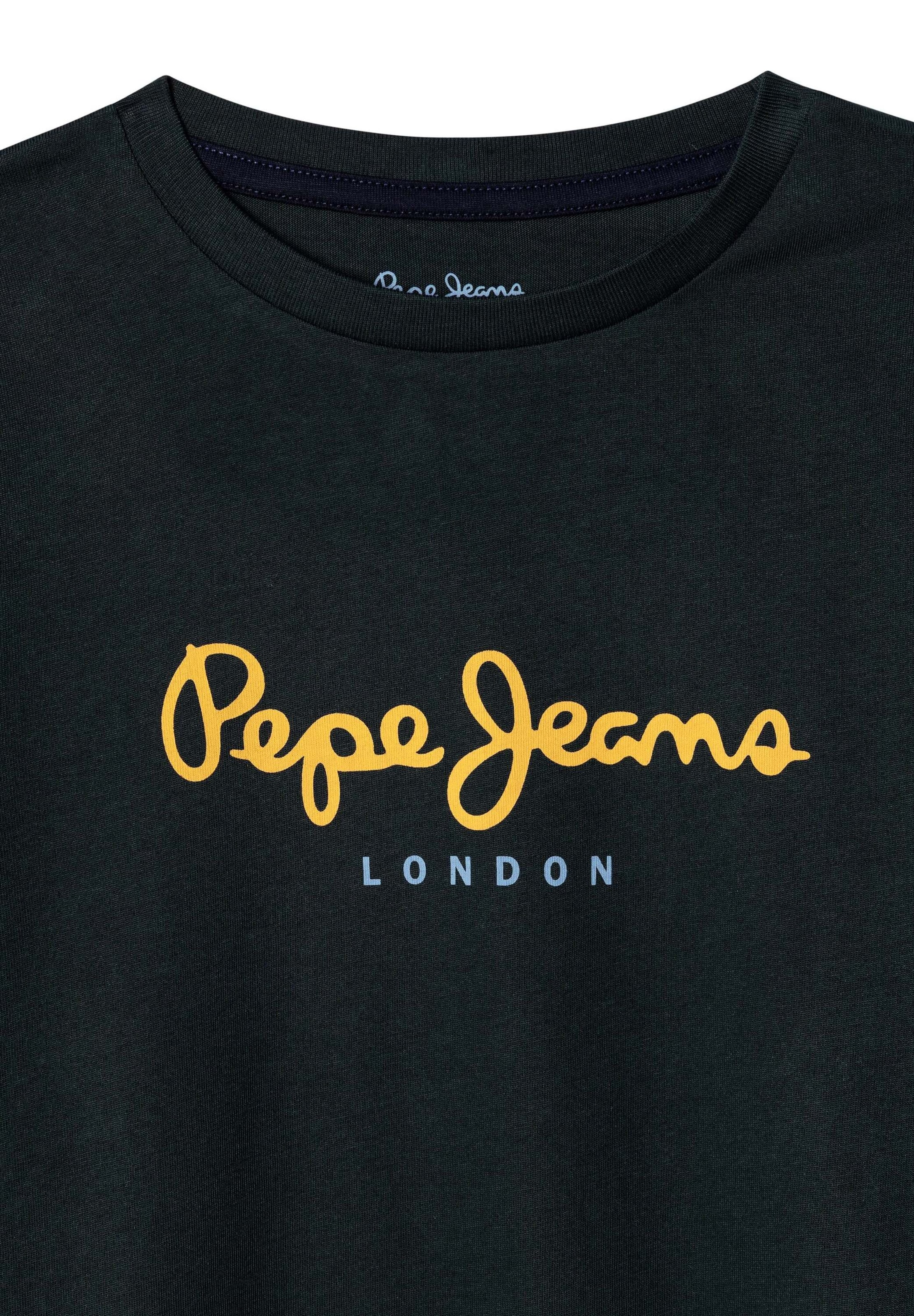 Pepe Jeans Shirt 'New Herman' in Schwarz
