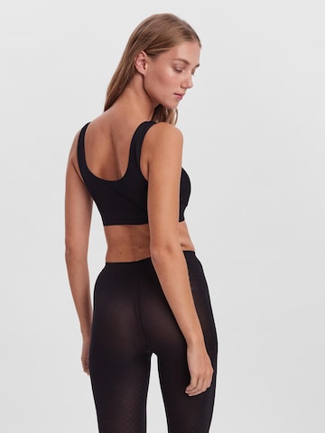 Bustieră Sutien 'Agnes' de la VERO MODA pe negru