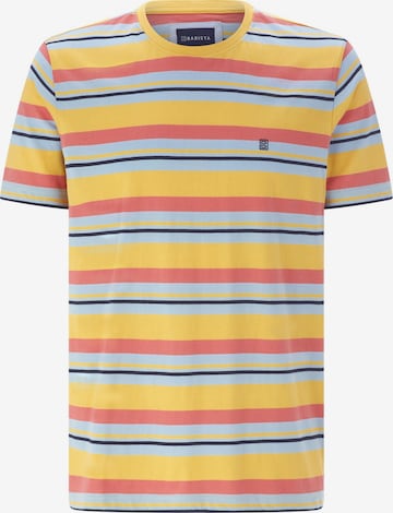 BABISTA Shirt ' Kalvino ' in Geel: voorkant