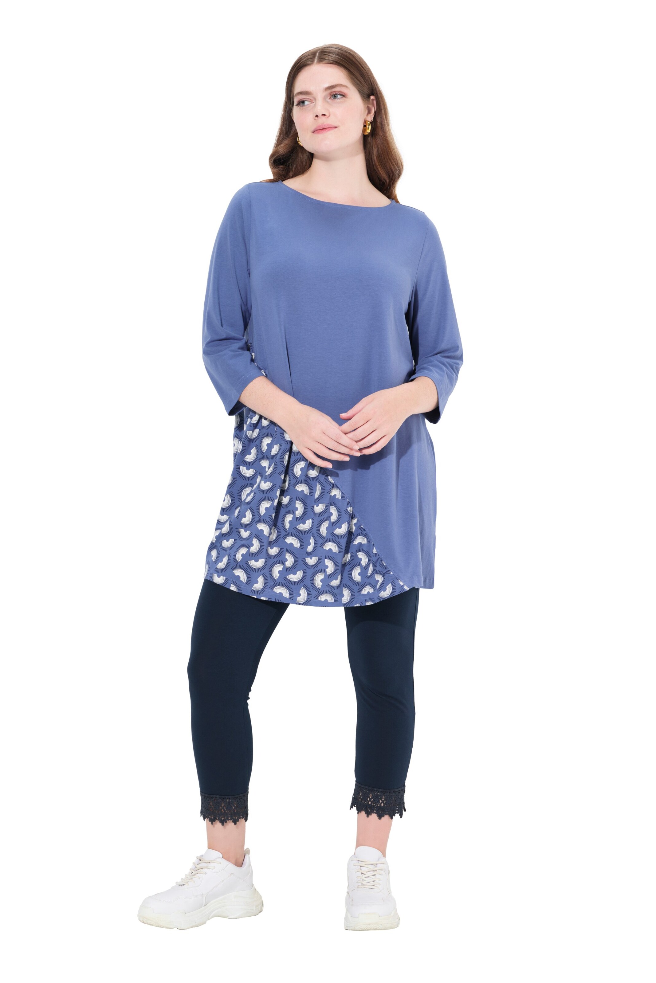 Ulla Popken Shirt in Blau