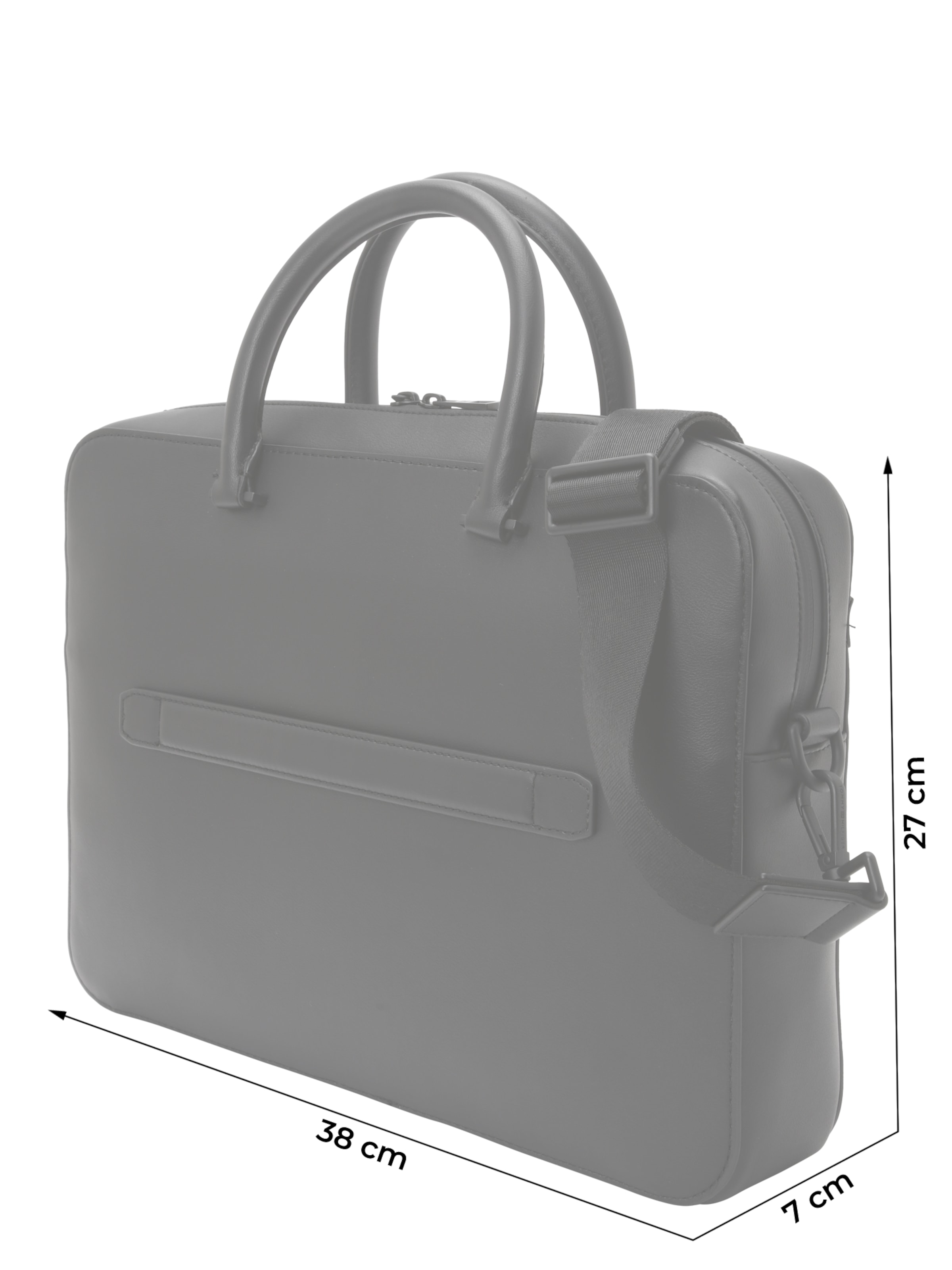 TOMMY HILFIGER Torba na laptopa w kolorze czarny