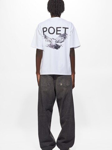 T-Shirt 'Ricko' Young Poets en blanc