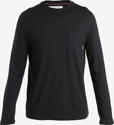 ICEBREAKER Tehnička sportska majica 'Mer Tech Lite III' u crna / bijela, Pregled proizvoda