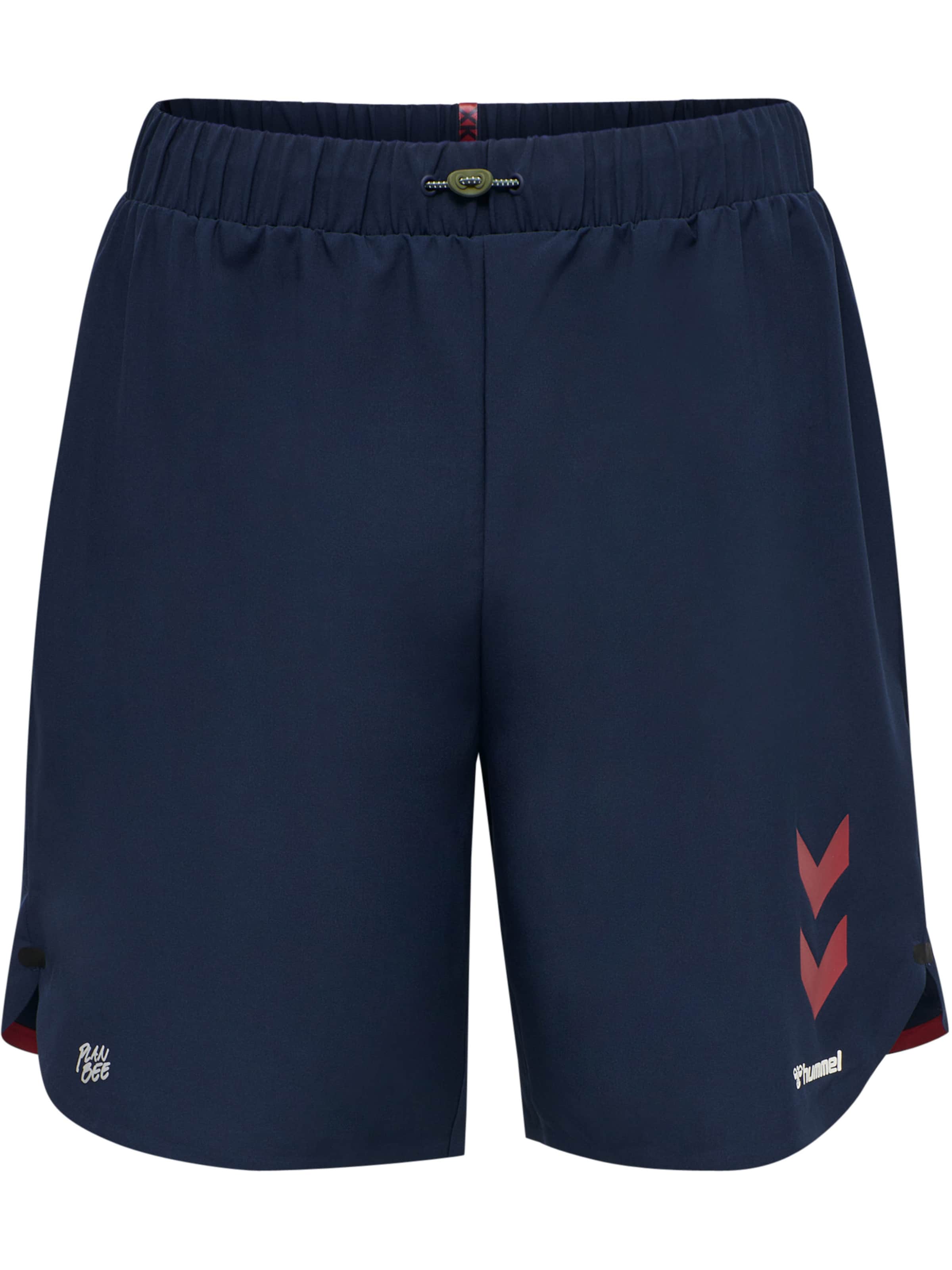 Hummel Regular Shorts in Blau: Vorderseite