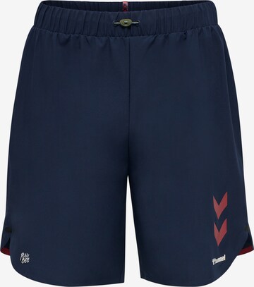 Hummel Shorts in Blau: predná strana