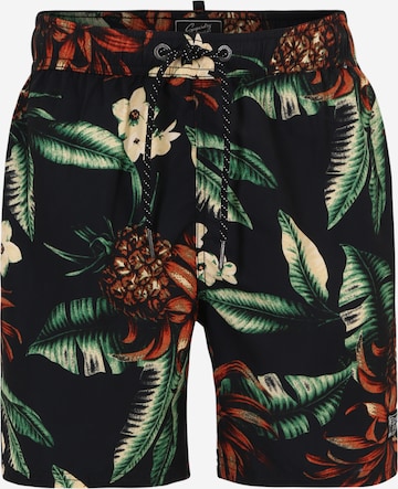 Superdry Zwemshorts in Zwart: voorkant