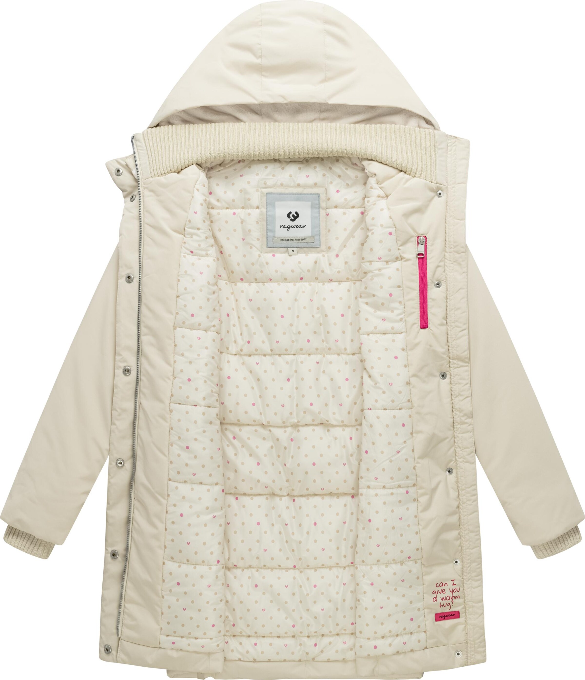 Cappotto funzionale 'Northe Y' di Ragwear in beige