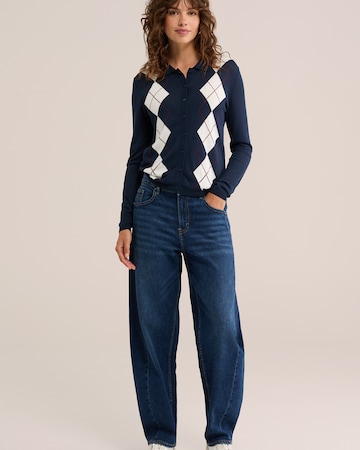 Barrel Jeans di WE Fashion in blu