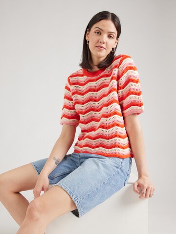 YAS - Jersey 'YASTRIO' en beige: frente