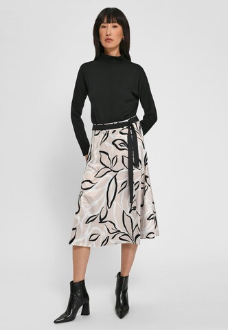 Basler A-Linien-Rock Skirt in Beige