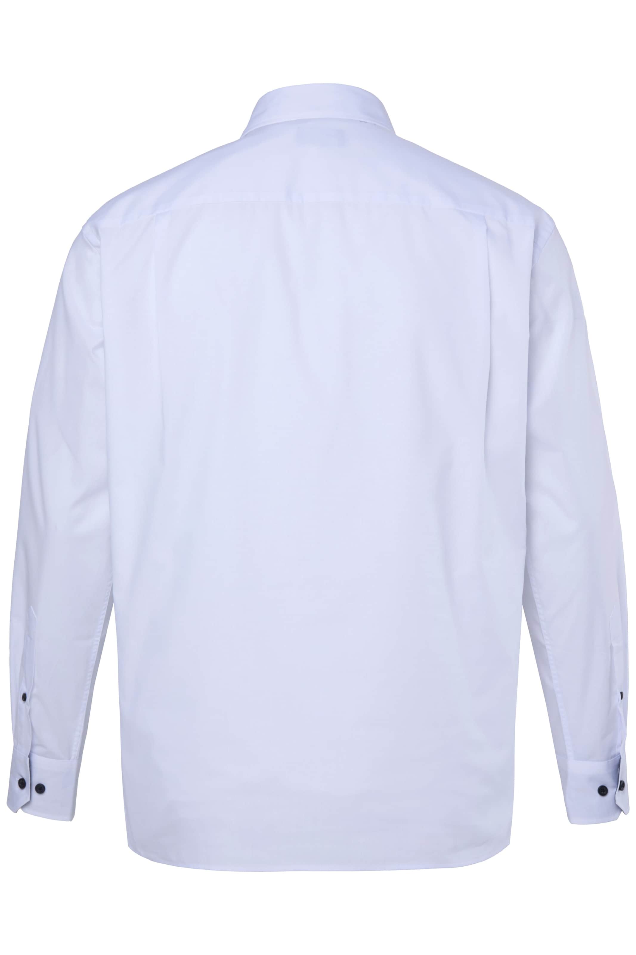 Men Plus Comfort fit Overhemd in Wit