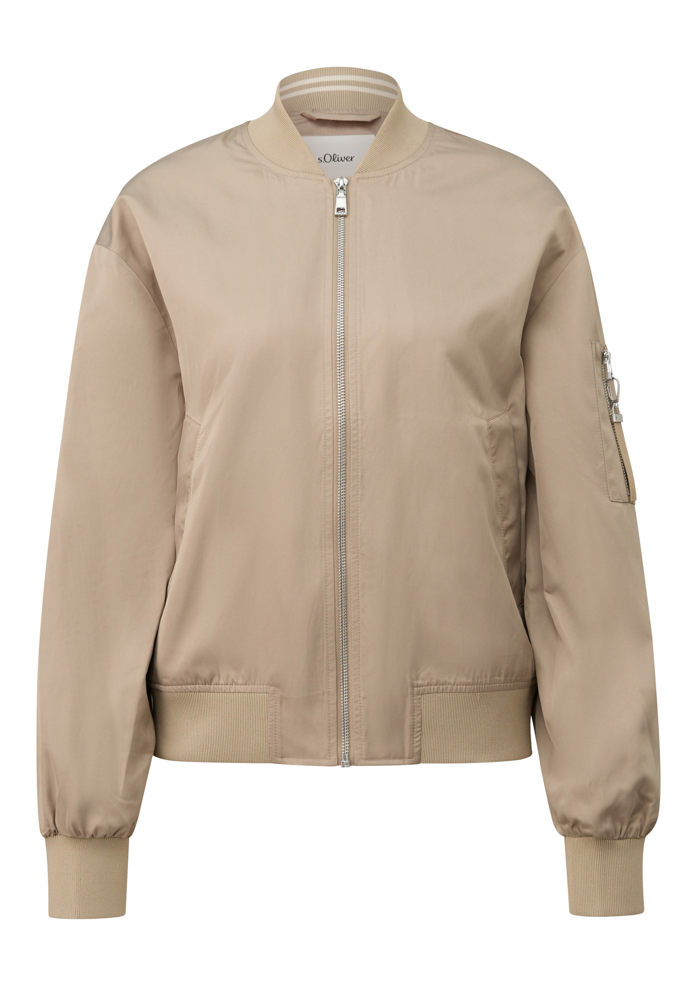 s.Oliver Tussenjas in Beige: voorkant