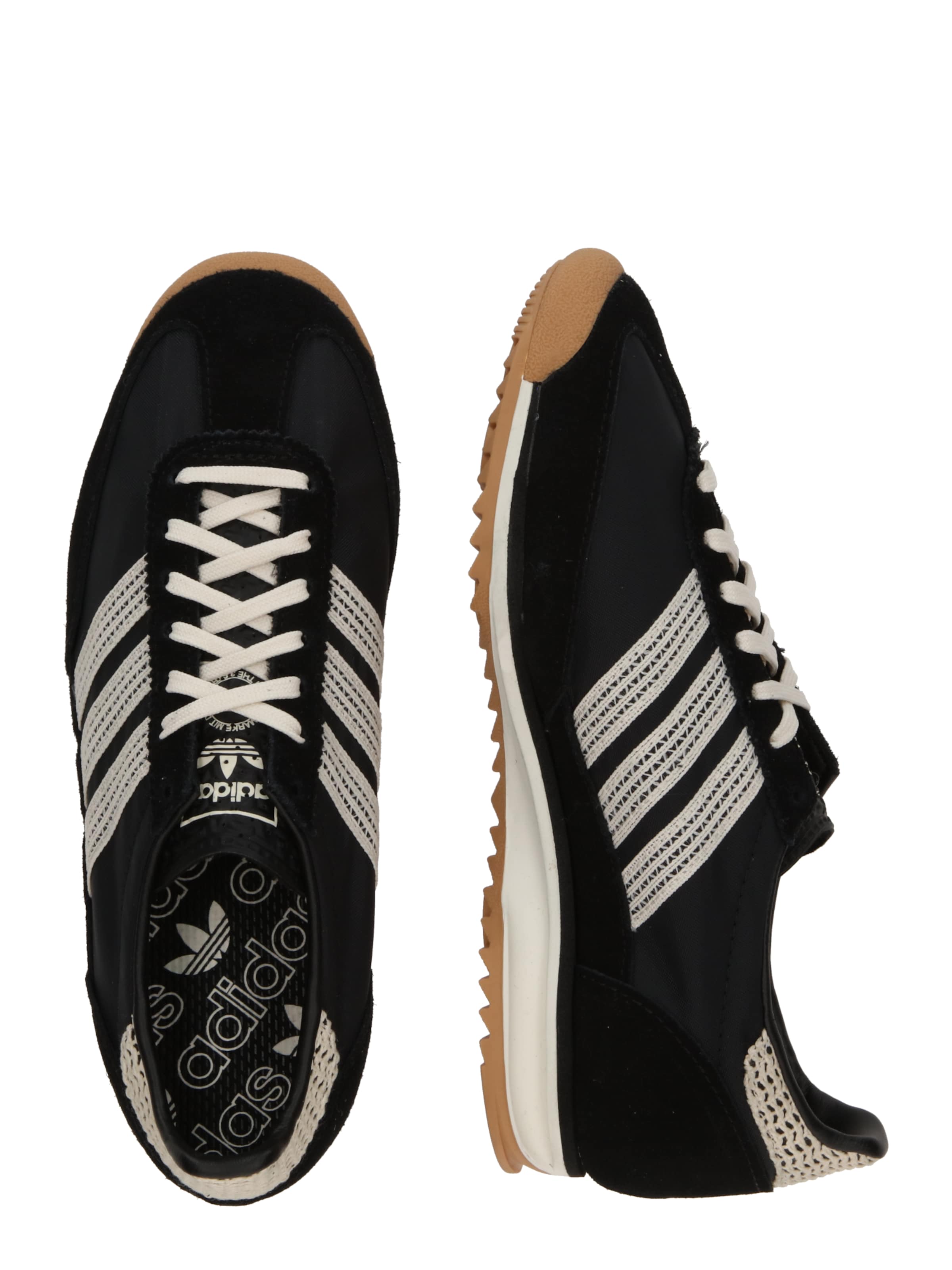 ADIDAS ORIGINALS Sneaker low 'SL 72' i sort