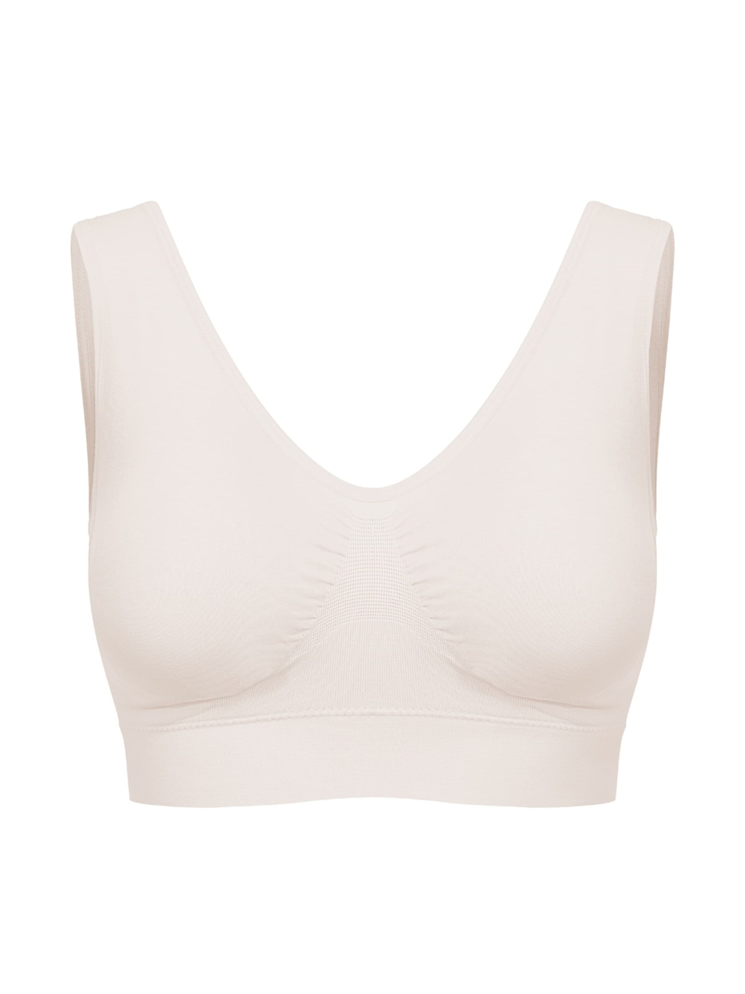 Bustier Soutien-gorge 'Comfy Bra' cfab en beige : devant