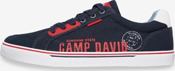 CAMP DAVID Sneakers in Blue: front