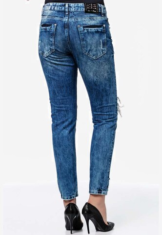 CIPO & BAXX Regular Jeans 'WD305' in Blue