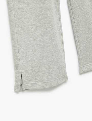 Koton Wide Leg Hose in Grau