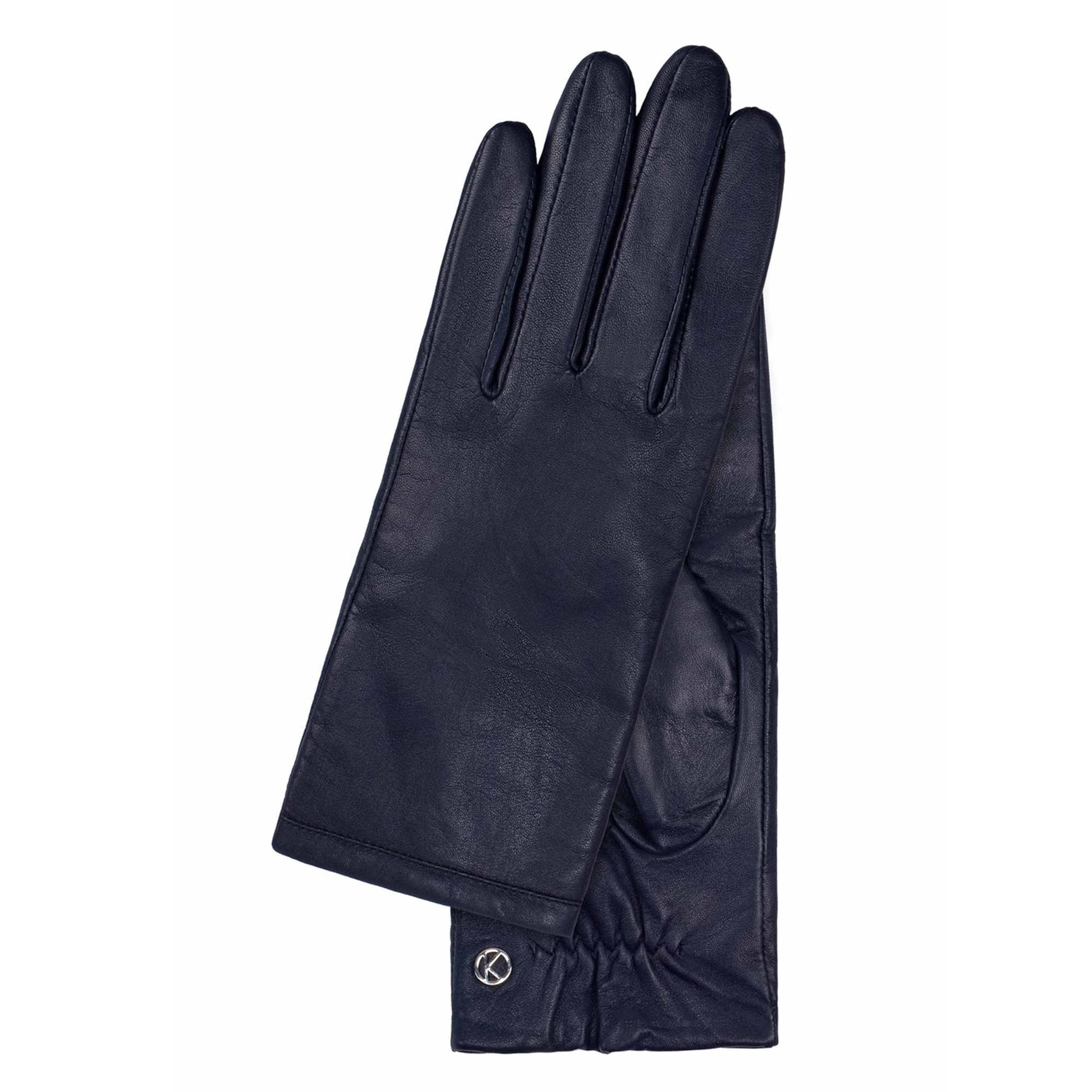 KESSLER Full finger gloves 'Chelsea' in Blue: front