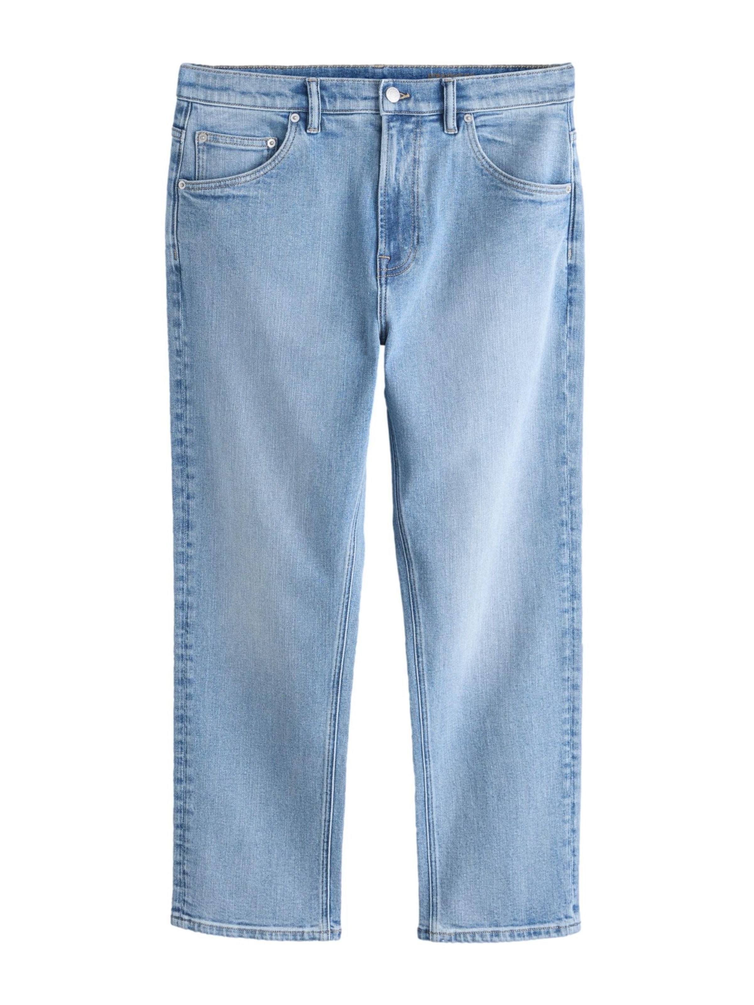 Regular Jeans de la Next pe albastru: față