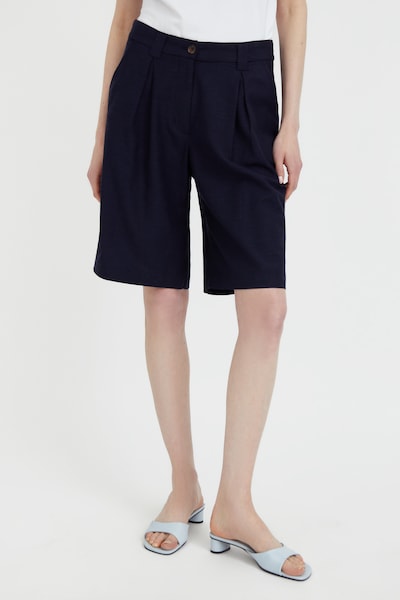 Finn Flare Shorts in blau, Modelansicht