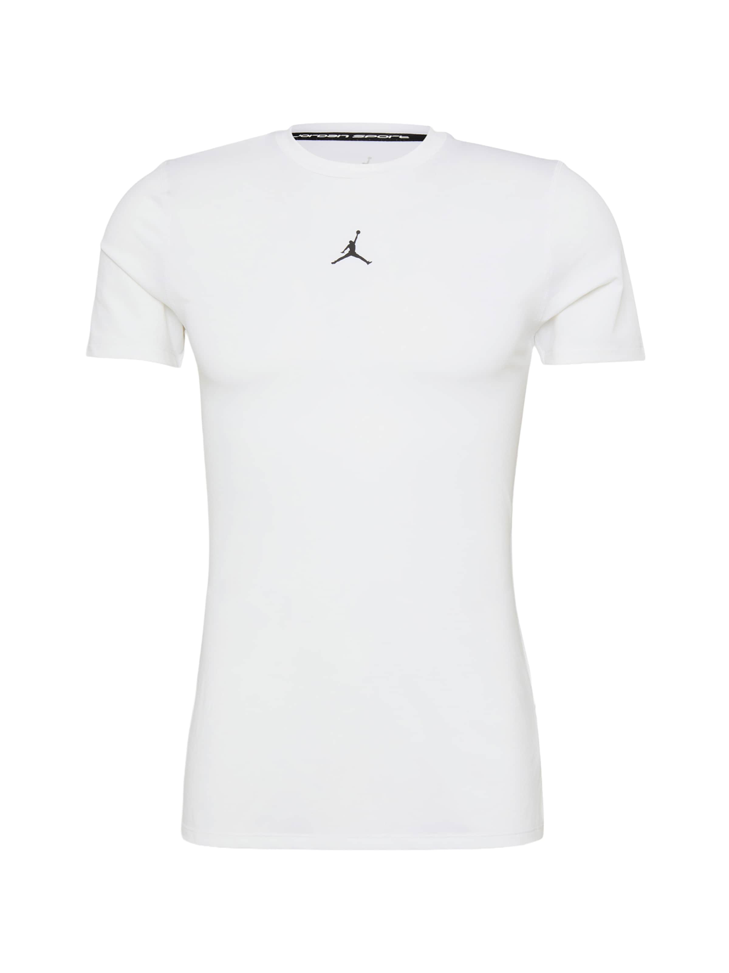 Jordan T-Shirt in Weiß: Vorderseite