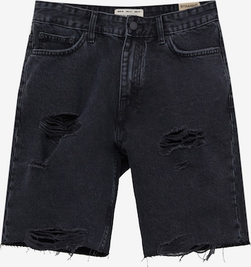 Pull&Bear Shorts in Schwarz: predná strana