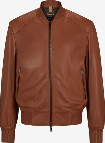 BOSS Between-Season Jacket ' L-Masic ' in Brown: front