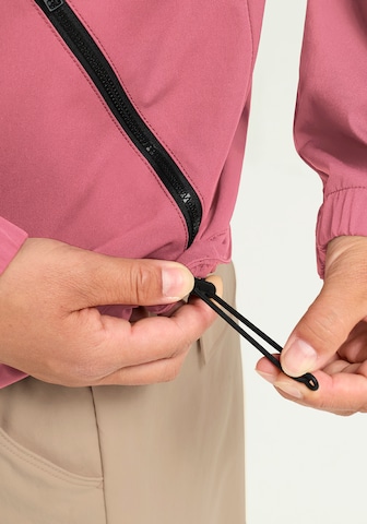 JACK WOLFSKIN Outdoor Jacket 'Mahani' in Pink