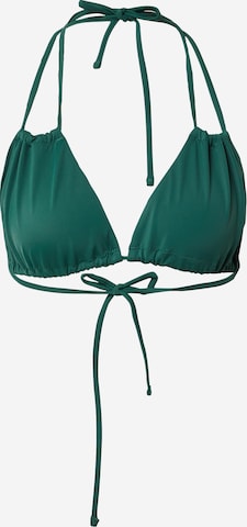 WEEKDAY - Top de bikini en verde: frente