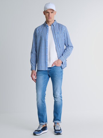 BIG STAR Regular fit Overhemd in Blauw