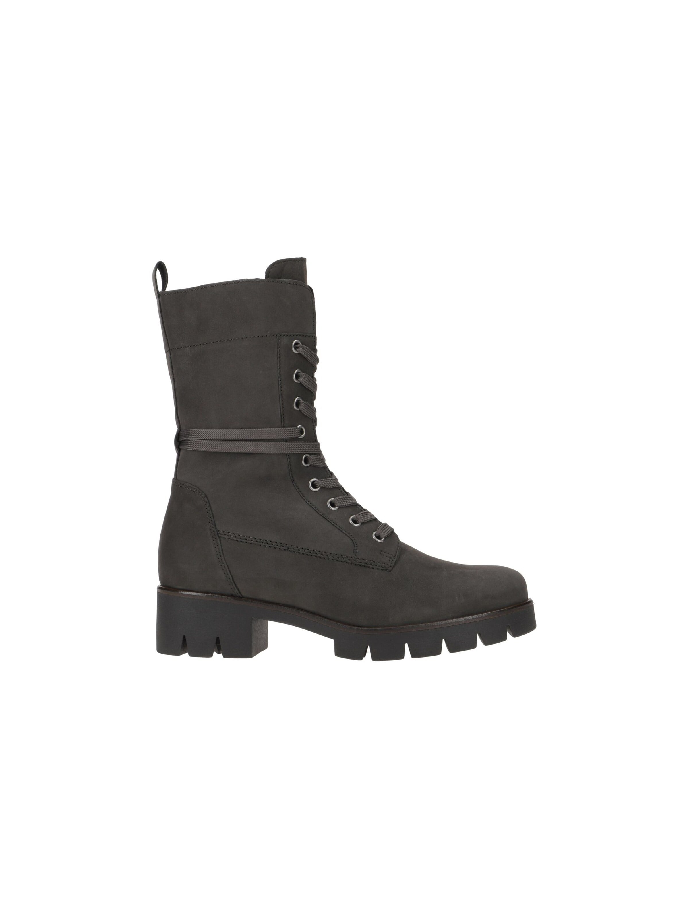 GABOR - Botas 'Gabor Fashion Stiefelette Lace Up Boots dunkelgrau 31.712.18' em cinzento