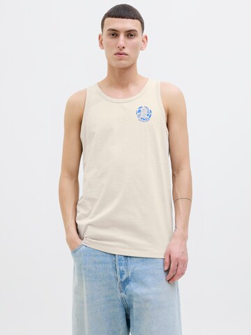 Maglietta 'JJONE' di JACK & JONES in beige: frontale