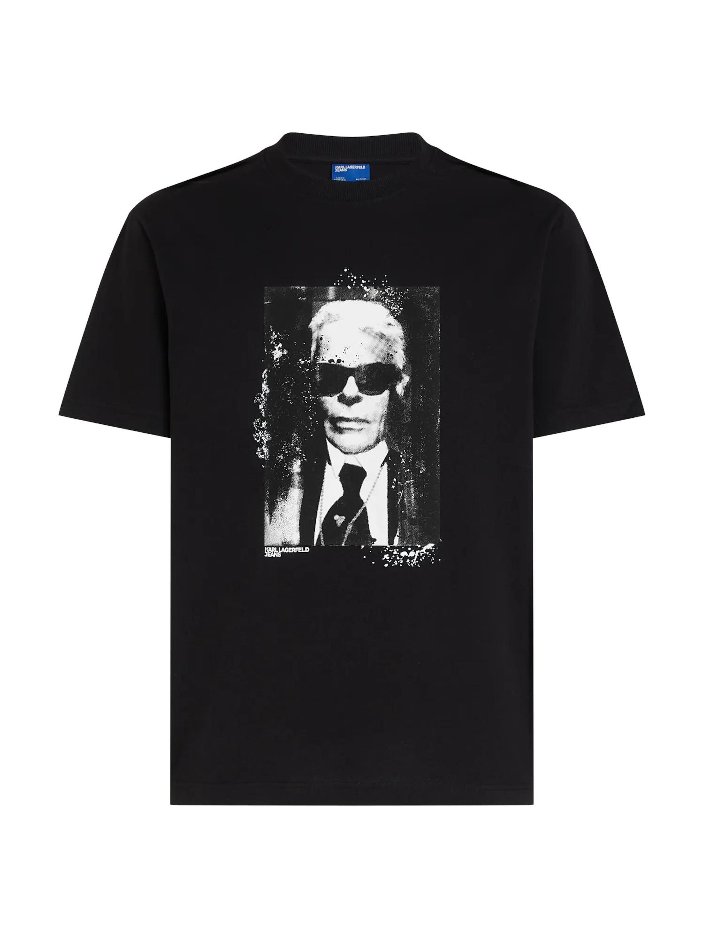 KARL LAGERFELD JEANS Paita värissä musta: etupuoli