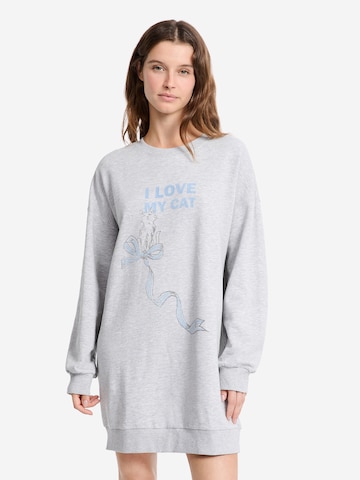 Camicia da notte di ETAM in grigio: frontale